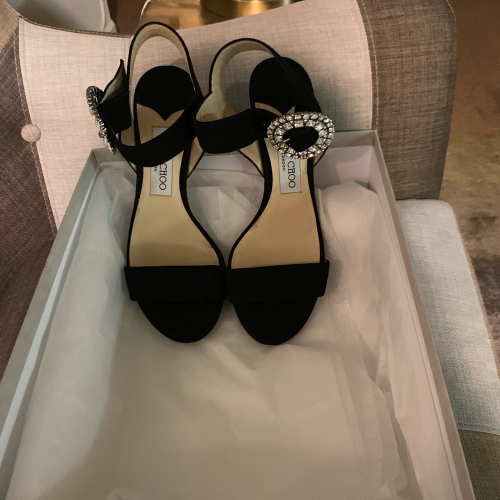 Black High Sandal
